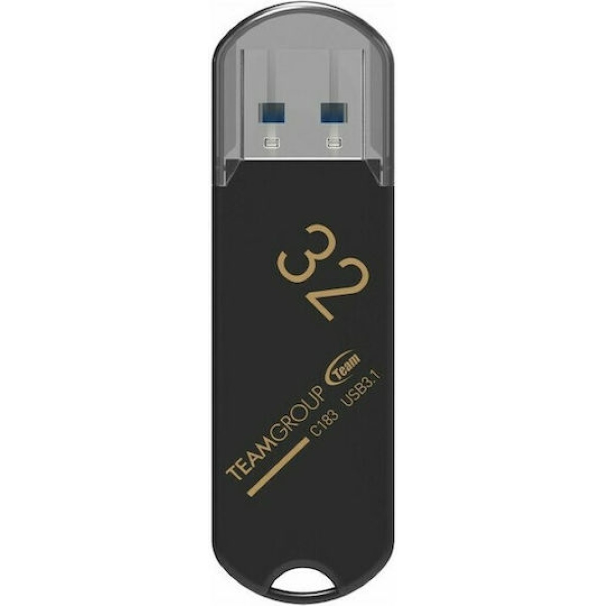 TeamGroup C183 32GB USB 3.1 Stick Μαύρο