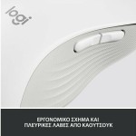Logitech Signature M650 Ασύρματο Bluetooth Ποντίκι για Αριστερόχειρες Off-White
