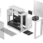 Fractal Design Meshify 2 Lite Midi Tower Κουτί Υπολογιστή με Πλαϊνό Παράθυρο White TG Clear Tint