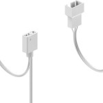 Fractal Design Aspect 14 RGB Case Fan 140mm με Σύνδεση 4-Pin PWM Λευκό