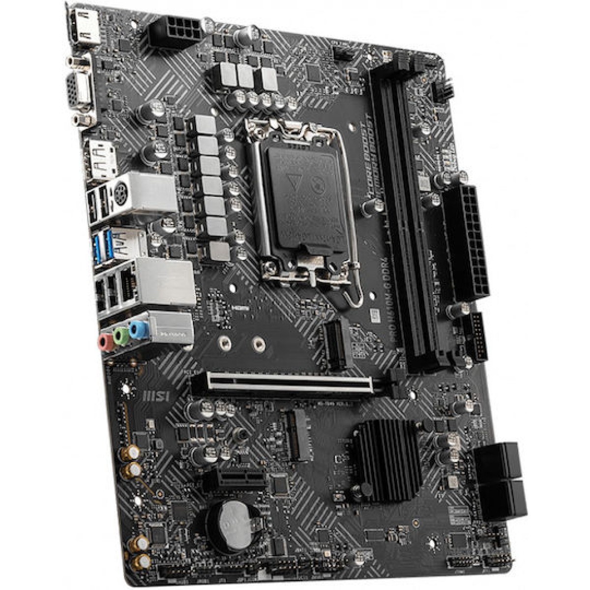 MSI Pro H610M-G DDR4 Motherboard Micro ATX με Intel 1700 Socket 7D46-009R