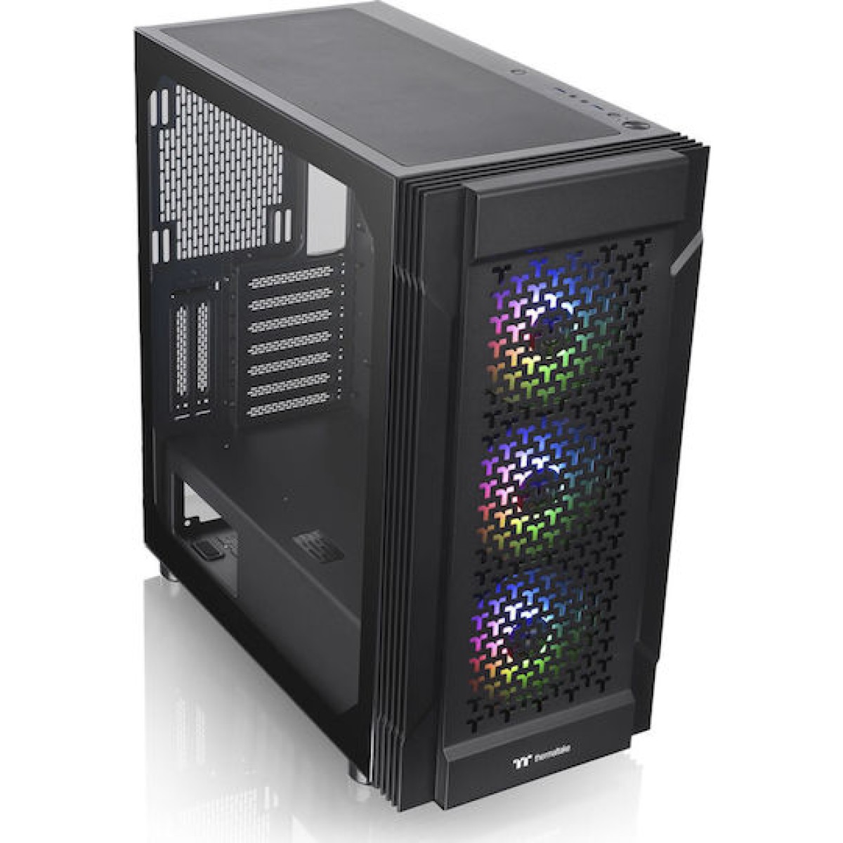Versa T27 TG ARGB (schwarz, Tempered Glass)