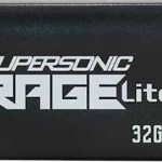 Patriot Rage Lite 32GB USB 3.2 Stick Μαύρο