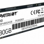 Patriot P310 SSD 480GB M.2 NVMe PCI Express 3.0