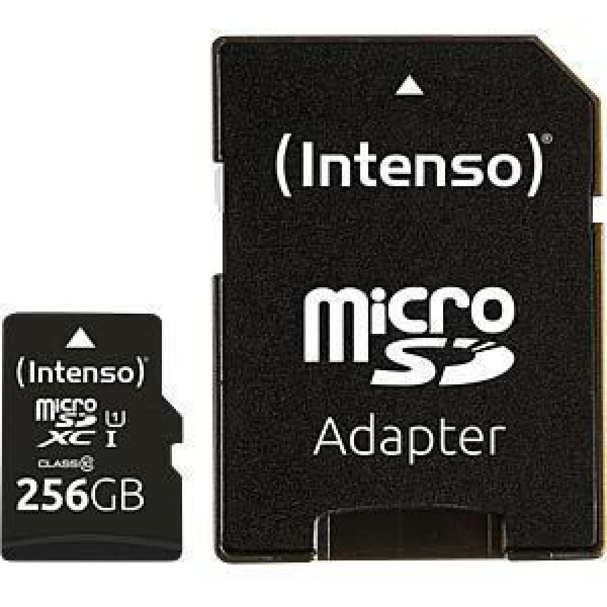 Intenso Class Performance microSDXC 256GB Class 10 U1 UHS-I με αντάπτορα