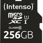 Intenso Class Performance microSDXC 256GB Class 10 U1 UHS-I με αντάπτορα