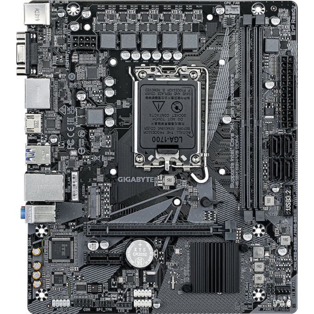 Gigabyte H610M S2H V3 DDR4 rev. 1.0 Motherboard Micro ATX με Intel 1700 Socket