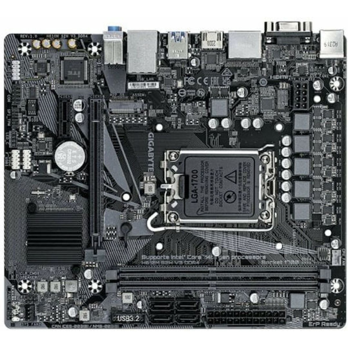 Gigabyte H610M S2H V3 DDR4 rev. 1.0 Motherboard Micro ATX με Intel 1700 Socket
