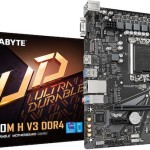 Gigabyte H610M H V3 DDR4 rev. 1.0 Motherboard Micro ATX με Intel 1700 Socket