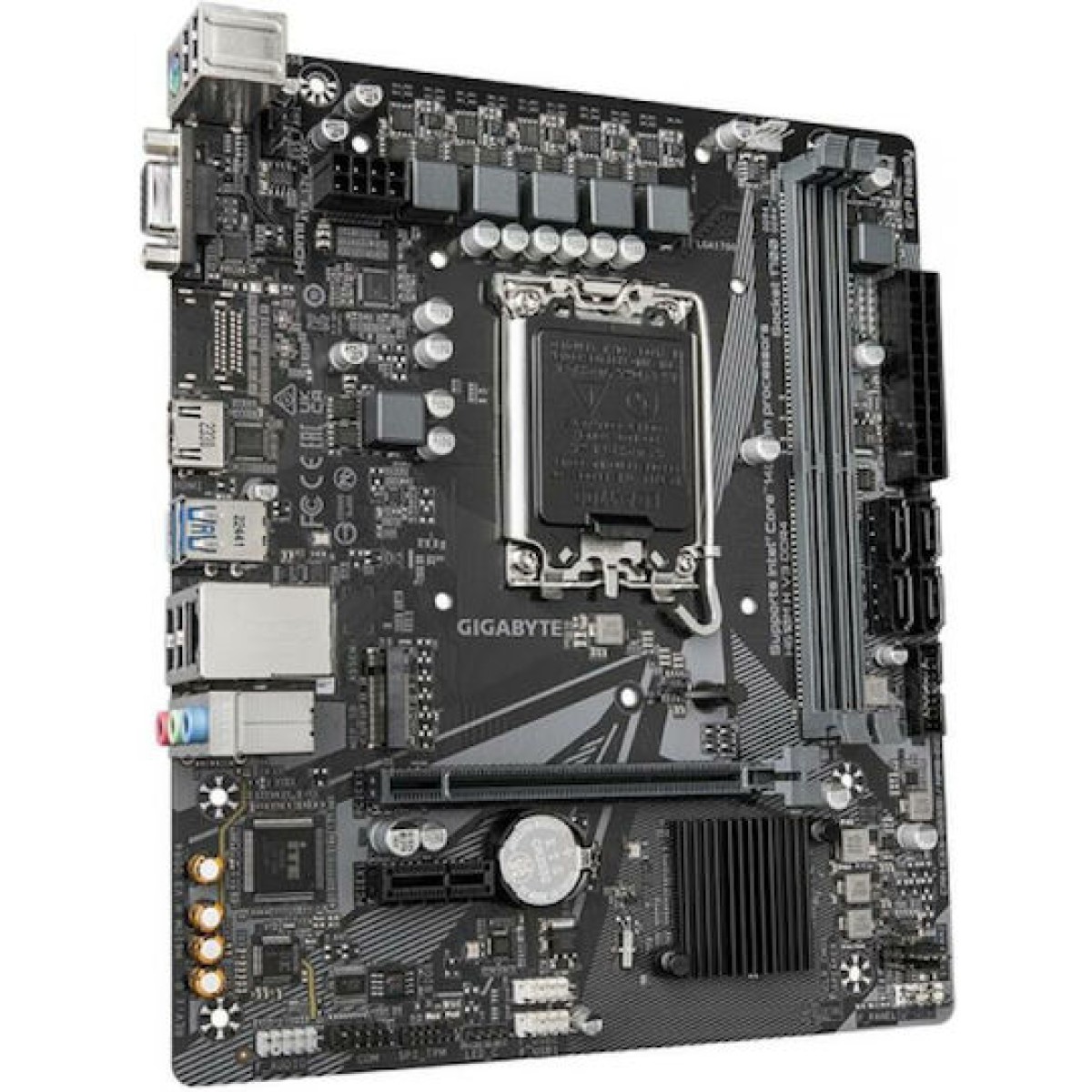 Gigabyte H610M H V3 DDR4 rev. 1.0 Motherboard Micro ATX με Intel 1700 Socket