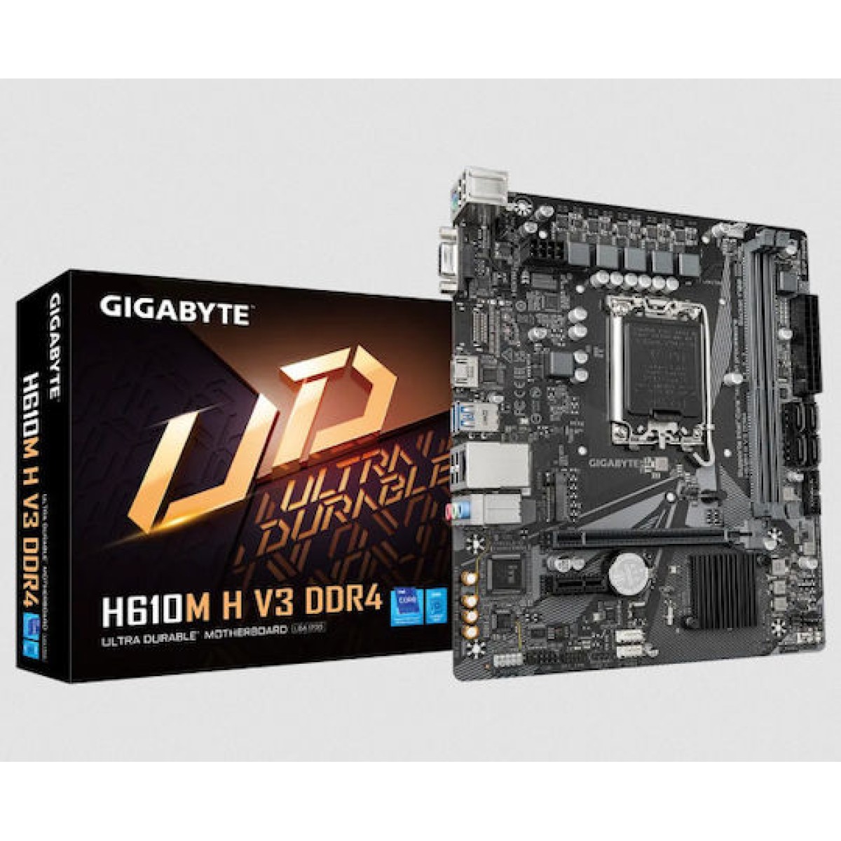 Gigabyte H610M H V3 DDR4 rev. 1.0 Motherboard Micro ATX με Intel 1700 Socket