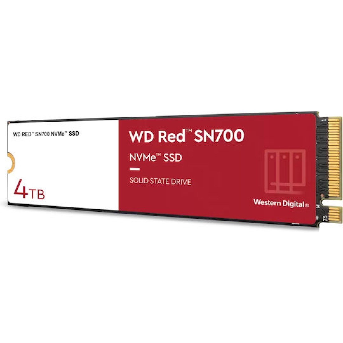 Western Digital Red SN700 SSD 4TB M.2 NVMe PCI Express 3.0