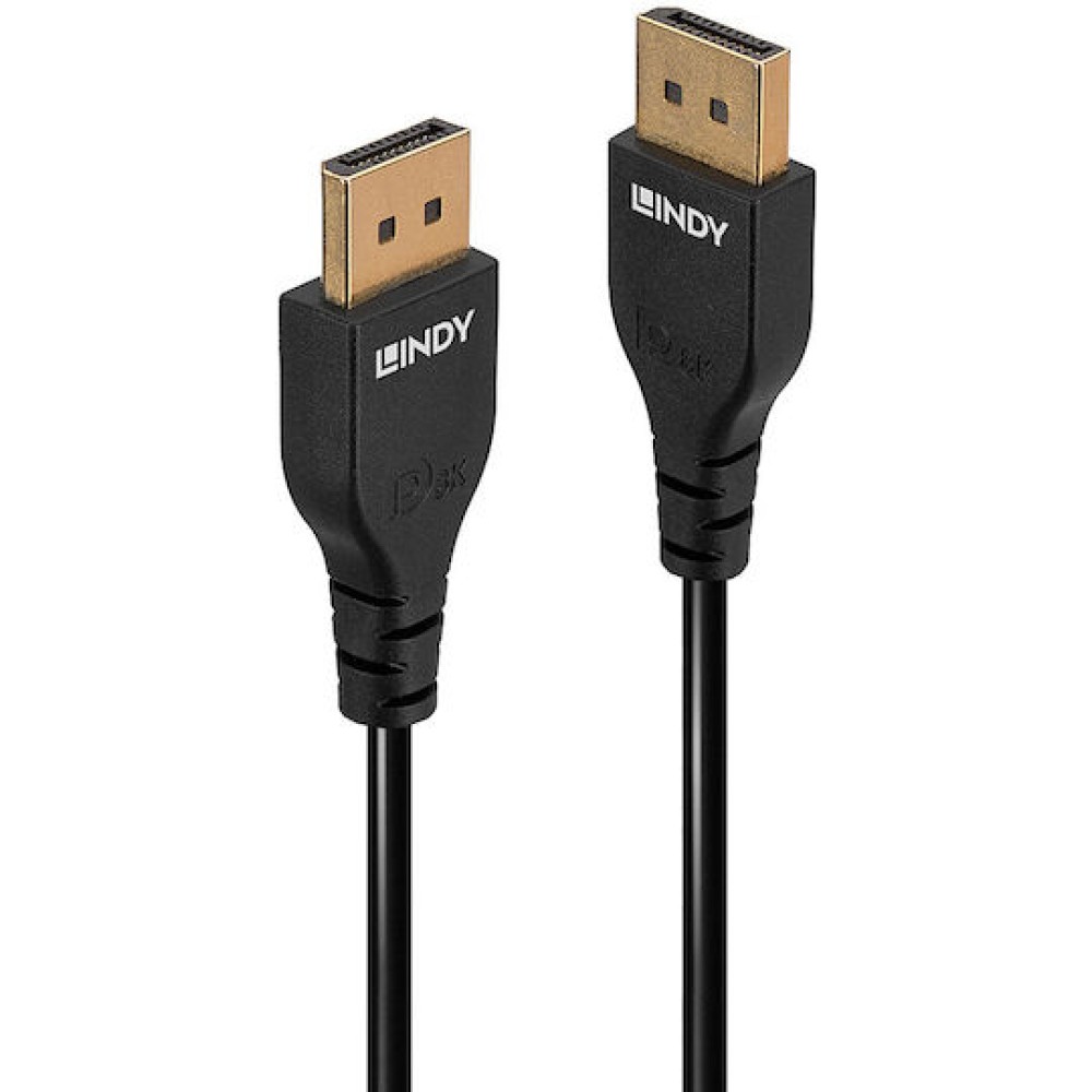 Lindy Cable DisplayPort male - DisplayPort male 3m Μαύρο (36463)
