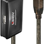 Lindy USB 2.0 Hub 2 Θυρών με σύνδεση USB-A Γκρι