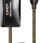 Lindy USB 2.0 Hub 2 Θυρών με σύνδεση USB-A Γκρι
