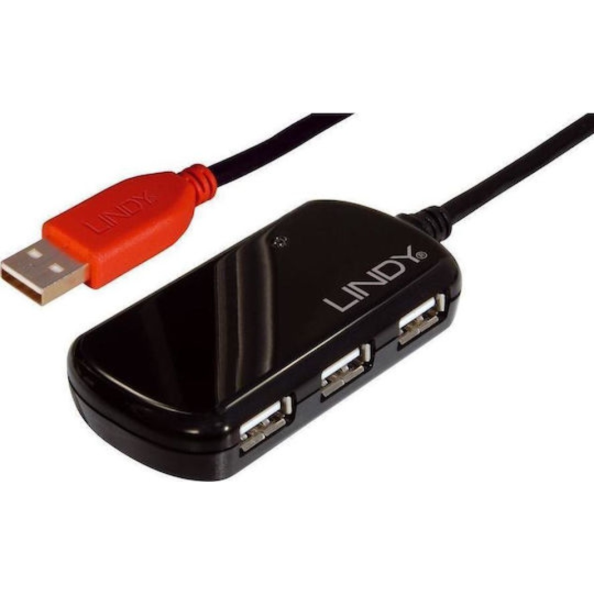 Lindy USB 2.0 Hub 4 Θυρών με σύνδεση USB-A