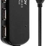 Lindy USB 2.0 Hub 4 Θυρών με σύνδεση USB-A
