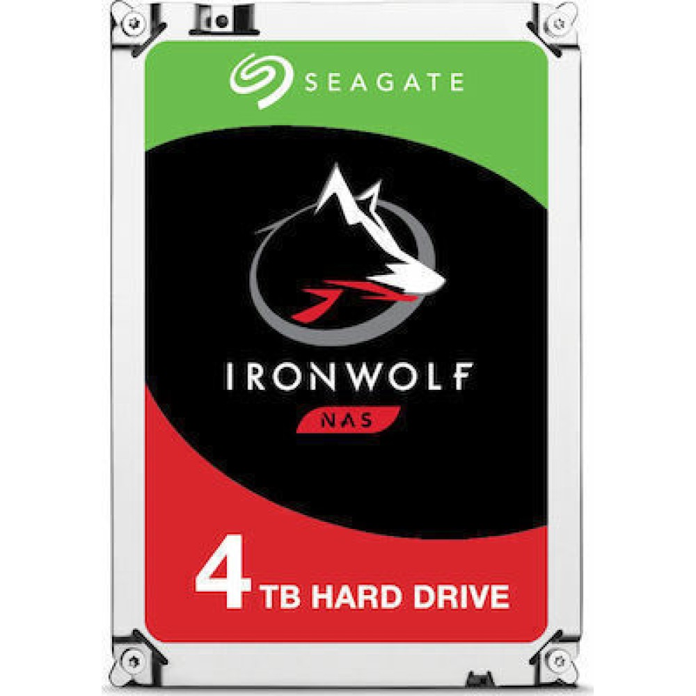 Seagate Ironwolf 4TB HDD Σκληρός Δίσκος 3.5