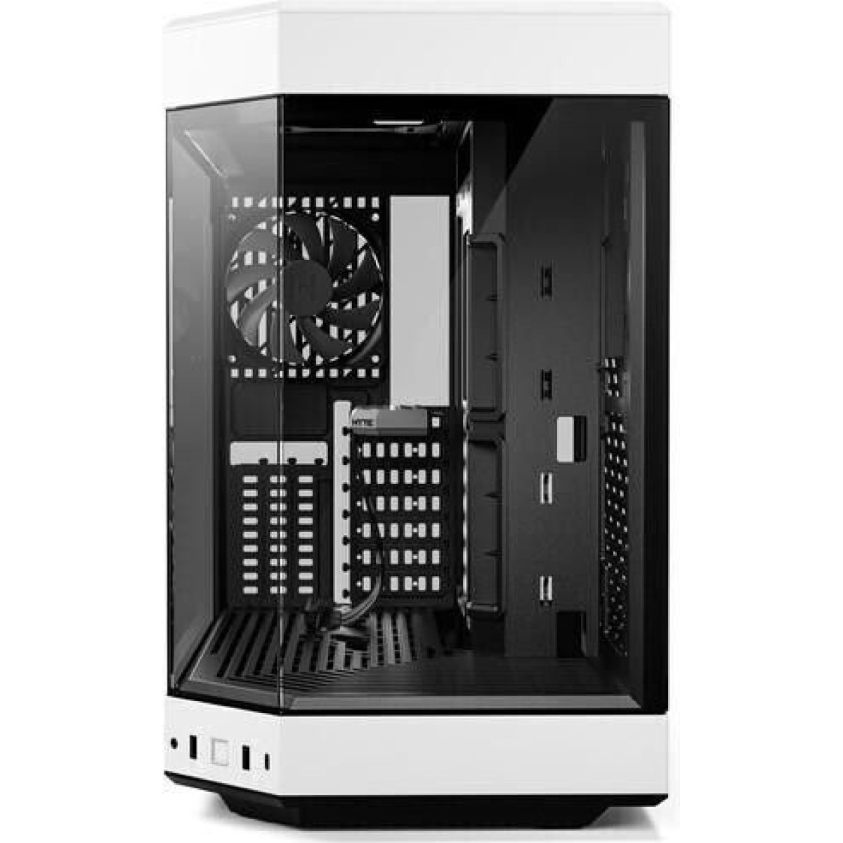 HYTE Y60 Gaming Midi Tower Κουτί Υπολογιστή με Πλαϊνό Παράθυρο Black / White