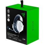 Razer BlackShark V2 X Over Ear Gaming Headset με σύνδεση 3.5mm Λευκό