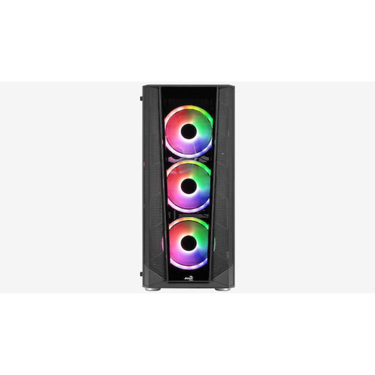 Aerocool Prism ARGB Midi Tower Κουτί Υπολογιστή Μαύρο