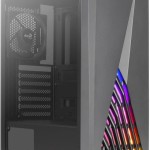 Aerocool Delta Midi Tower Κουτί Υπολογιστή Μαύρο