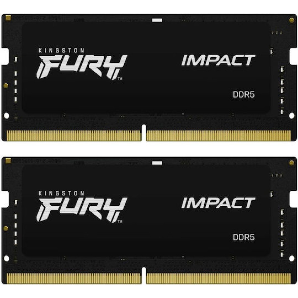 Kingston Fury Impact DDR5 64GB RAM με 2x32GB Modules και Ταχύτητα 4800 για Laptop