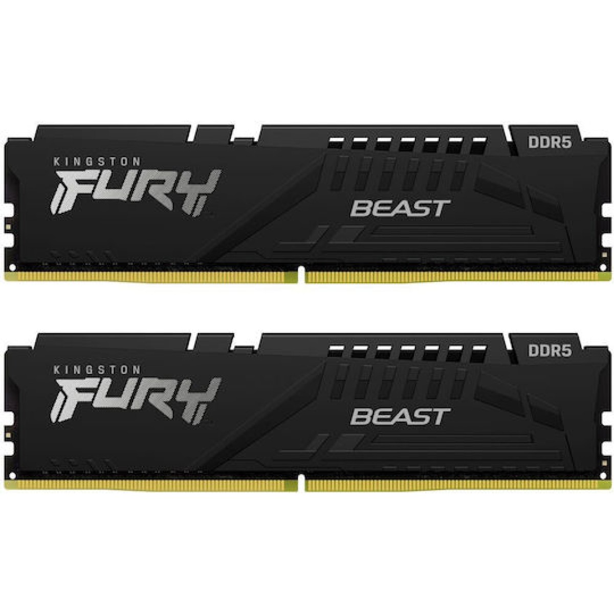Kingston Fury Beast DDR5 64GB RAM με 2x32GB Modules και Ταχύτητα 5200 για Desktop