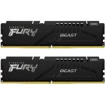 Kingston Fury Beast DDR5 64GB RAM με 2x32GB Modules και Ταχύτητα 5200 για Desktop