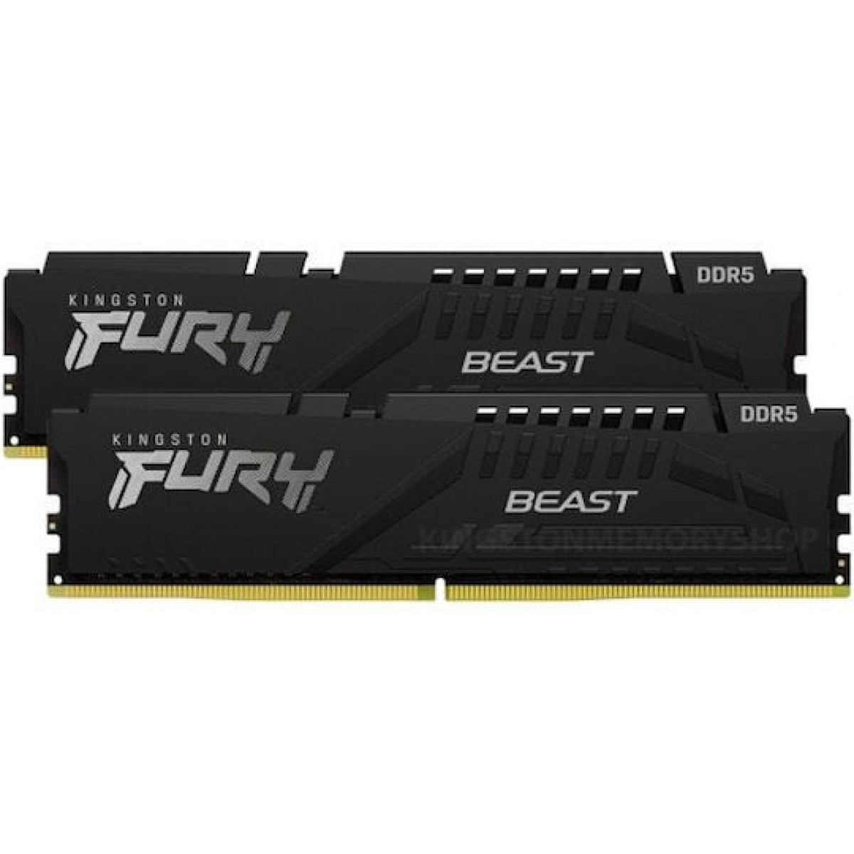 Kingston Fury Beast DDR5 64GB RAM με 2x32GB Modules και Ταχύτητα 5600 για Desktop