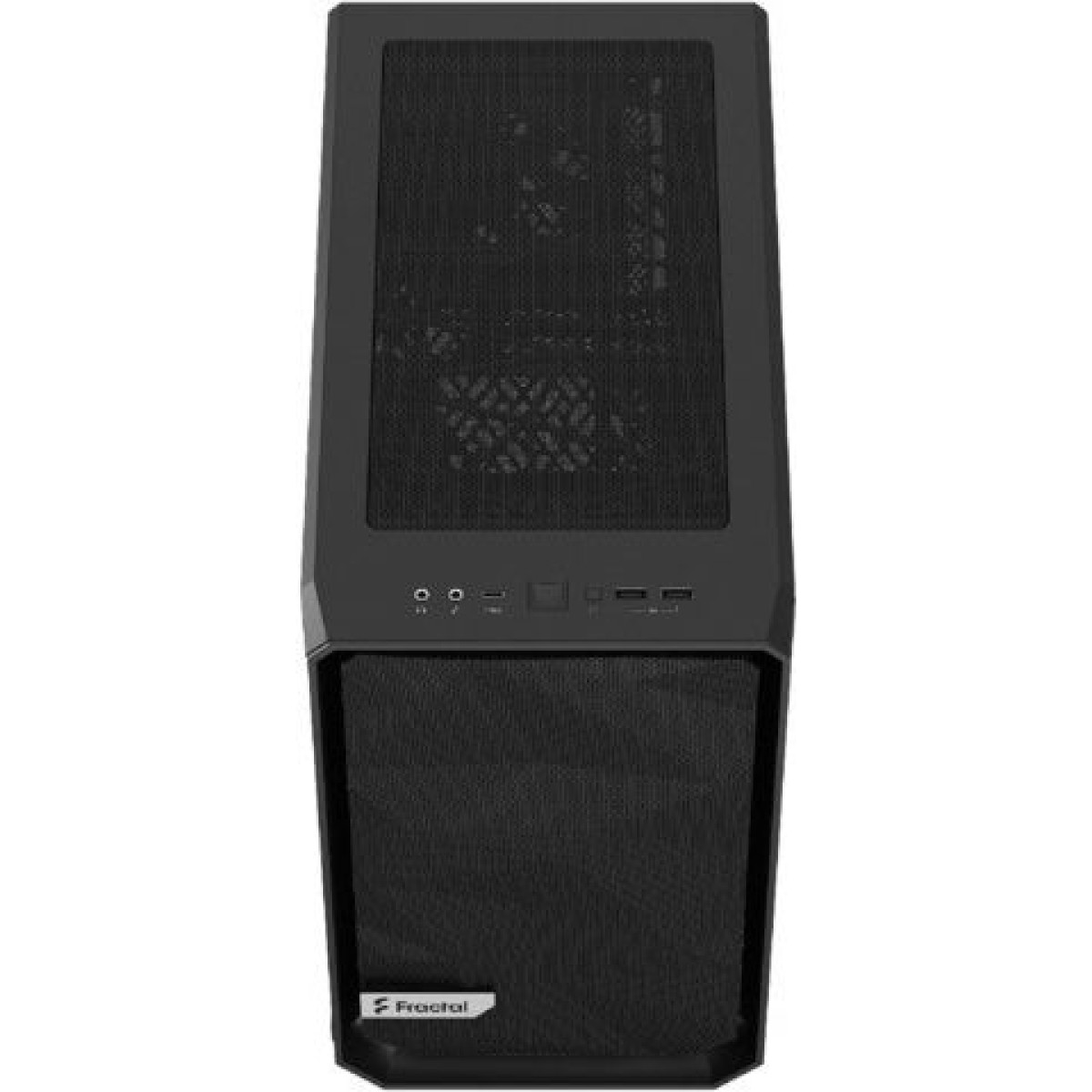 Fractal Design Meshify 2 Nano Gaming Mini Tower Κουτί Υπολογιστή με Πλαϊνό Παράθυρο Μαύρο