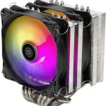 Silverstone Hydrogon D120 ARGB v2 Ψύκτρα Επεξεργαστή Διπλού Ανεμιστήρα για Socket AM4/1200/115x/1700