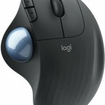 Logitech Ergo M575 for Business Ασύρματο Εργονομικό Bluetooth Ποντίκι Μαύρο