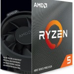 AMD Ryzen 5 4500 3.6GHz Επεξεργαστής 6 Πυρήνων για Socket AM4 σε Κουτί με Ψύκτρα