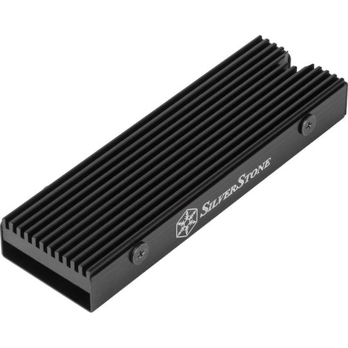 Silverstone M.2 Passive Cooler Slim-profile Aluminum Black Ψύξη Μ.2 SSD Μαύρο