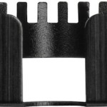 Silverstone M.2 Passive Cooler Slim-profile Aluminum Black Ψύξη Μ.2 SSD Μαύρο