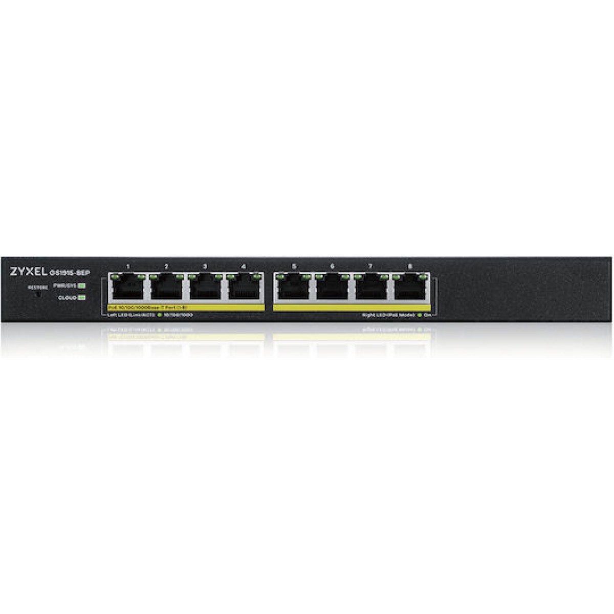 Zyxel GS1915-8 Managed L2 Switch με 8 Θύρες Gigabit (1Gbps) Ethernet