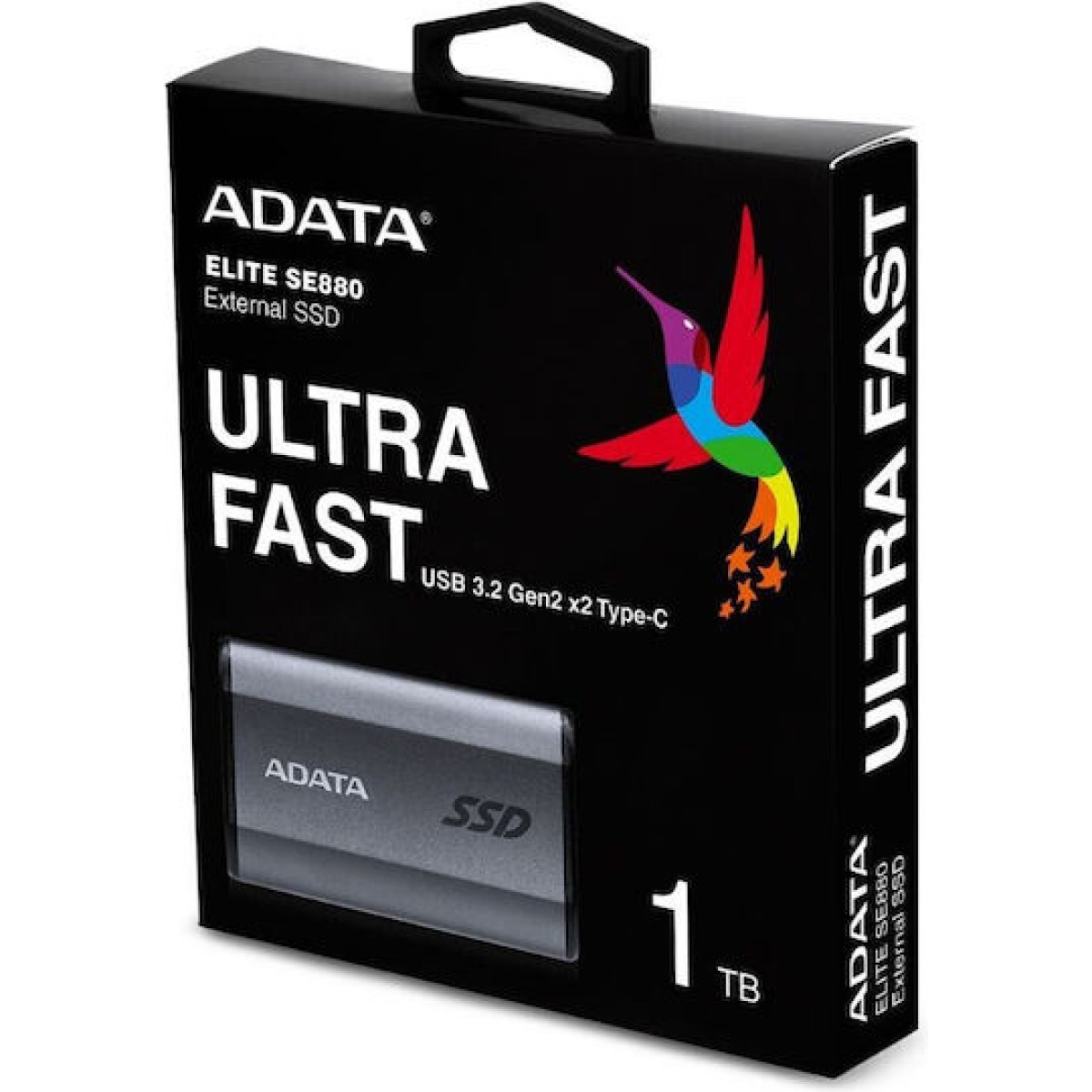 Adata Elite SE880 USB-C Εξωτερικός SSD 1TB 2.5