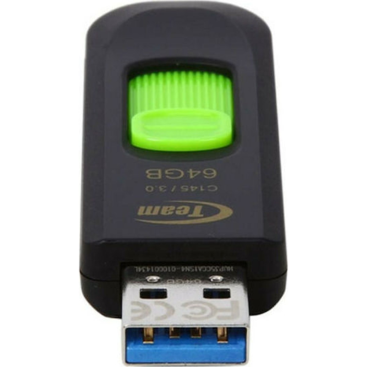 TeamGroup C145 64GB USB 3.0 Stick Μαύρο