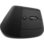 Logitech Lift Ασύρματο Εργονομικό Vertical Ποντίκι για Αριστερόχειρες Μαύρο