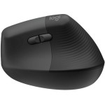 Logitech Lift Ασύρματο Εργονομικό Vertical Ποντίκι για Αριστερόχειρες Μαύρο