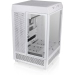 Thermaltake The Tower 500 Gaming Midi Tower Κουτί Υπολογιστή με Πλαϊνό Παράθυρο και RGB Φωτισμό Snow White
