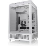 Thermaltake The Tower 500 Gaming Midi Tower Κουτί Υπολογιστή με Πλαϊνό Παράθυρο και RGB Φωτισμό Snow White