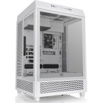 Thermaltake The Tower 500 Gaming Midi Tower Κουτί Υπολογιστή με Πλαϊνό Παράθυρο και RGB Φωτισμό Snow White