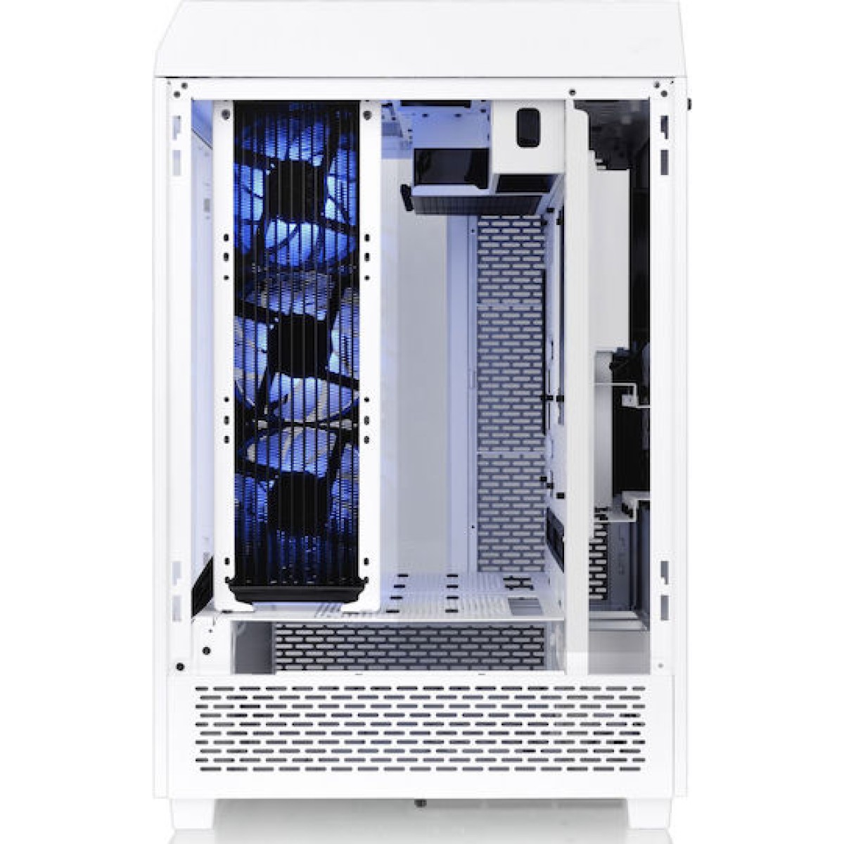 Thermaltake The Tower 500 Gaming Midi Tower Κουτί Υπολογιστή με Πλαϊνό Παράθυρο και RGB Φωτισμό Snow White