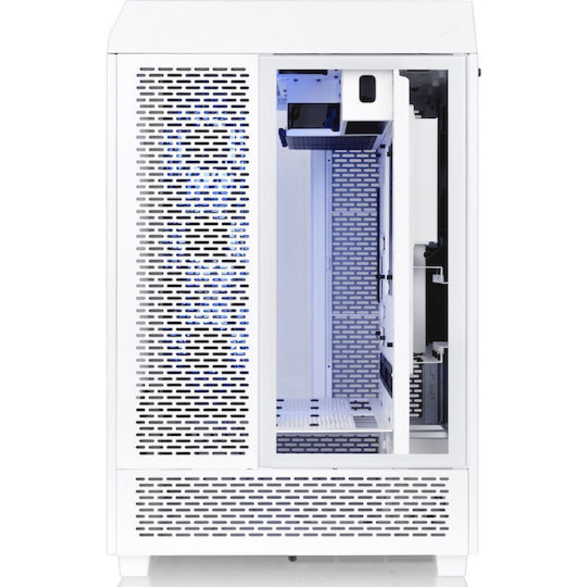 Thermaltake The Tower 500 Gaming Midi Tower Κουτί Υπολογιστή με Πλαϊνό Παράθυρο και RGB Φωτισμό Snow White