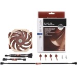 Noctua NF-A12x25r Case Fan 120mm με Σύνδεση 4-Pin PWM Καφέ