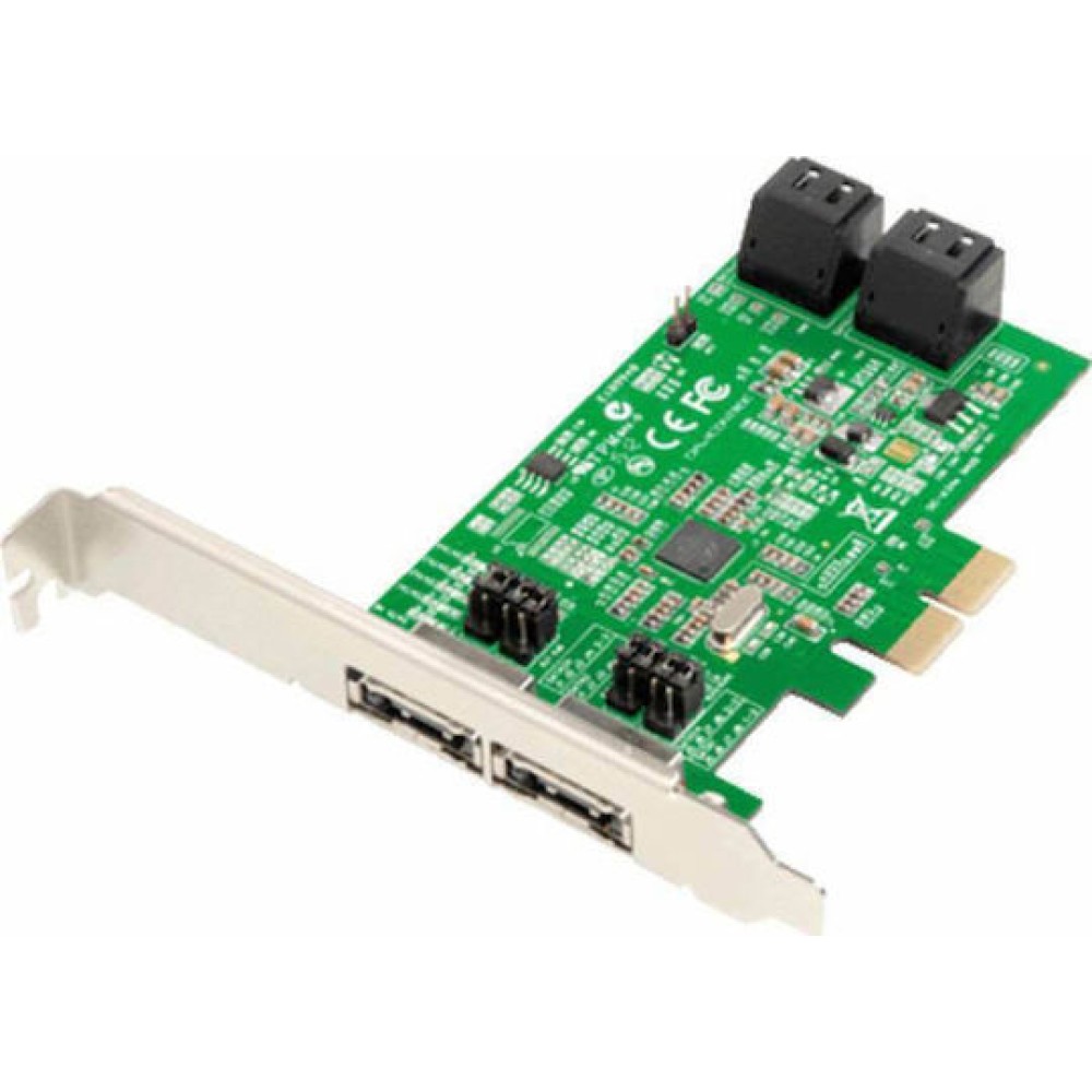 Dawicontrol Κάρτα PCIe σε 4 θύρες SATA