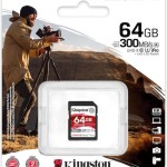 Kingston Canvas React Plus SDXC 64GB Class 10 U3 V90 UHS-II