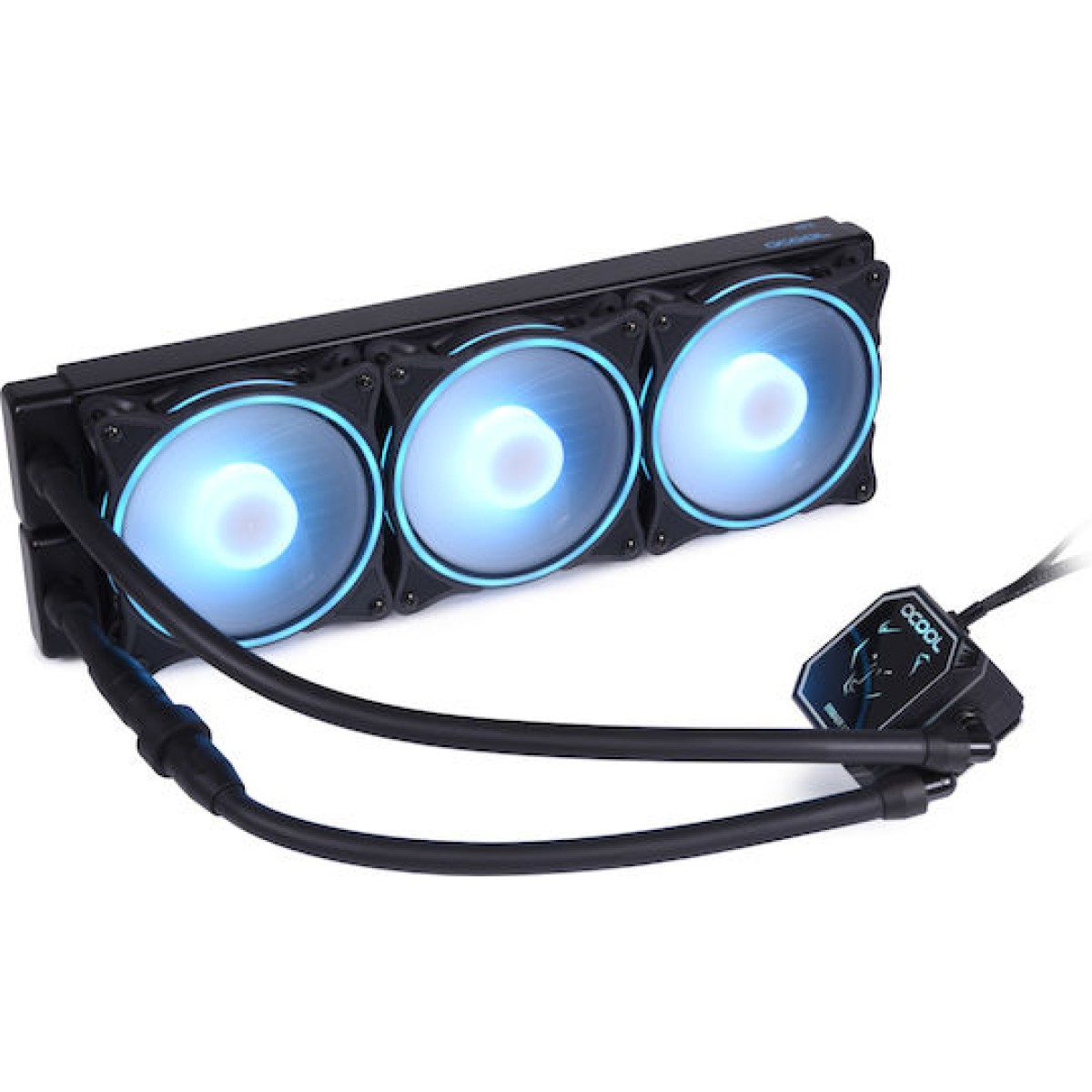 Alphacool Eisbaer LT360 Aurora Υδρόψυξη Επεξεργαστή Τριπλού Ανεμιστήρα 120mm για Socket AM4/AM5/1700/1200/115x με ARGB Φωτισμό